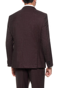 Veste de costume Hutson en laine - Open Red