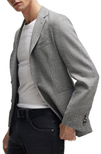 Veste de costume Hanry en laine - Silver