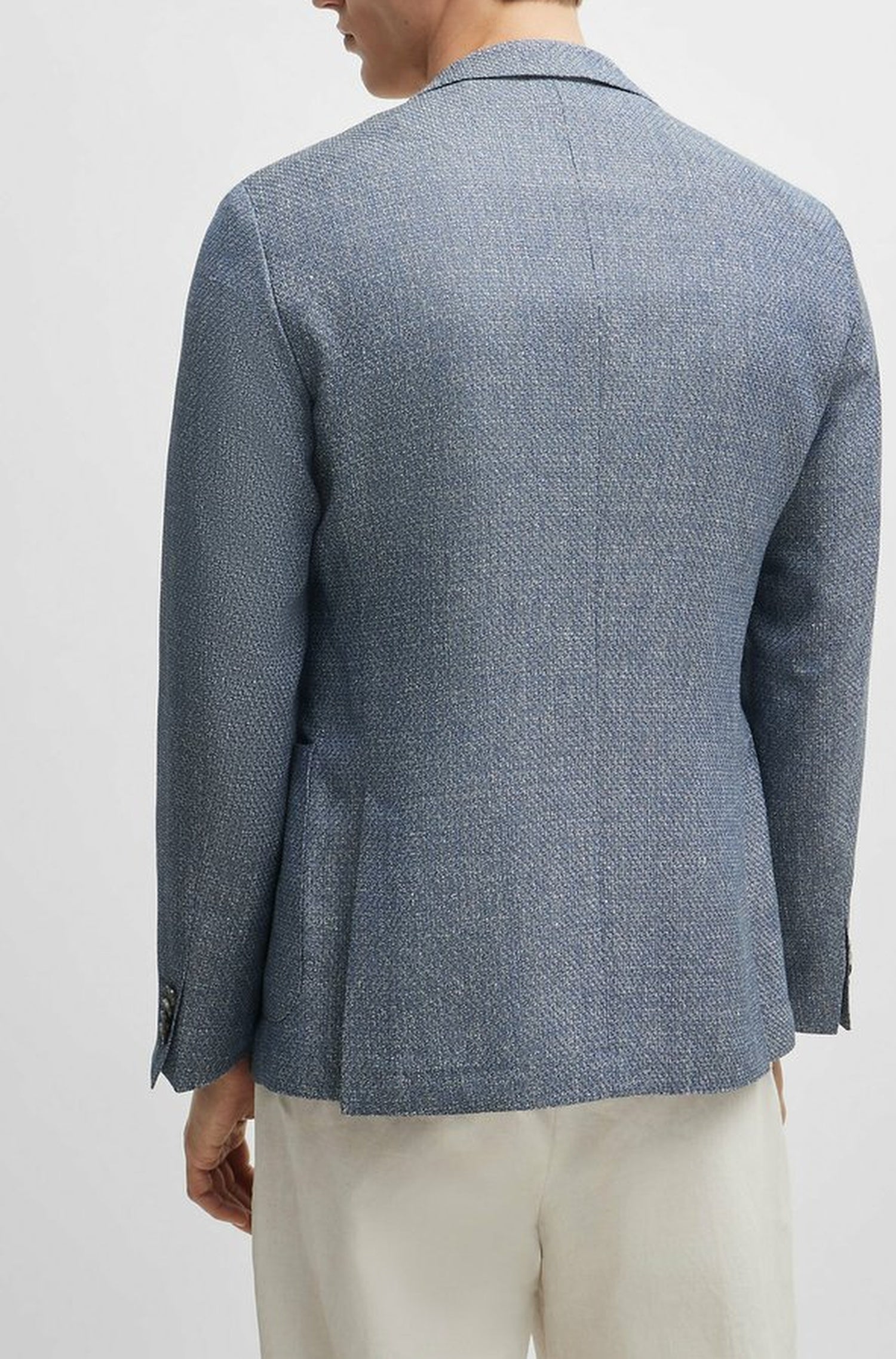 Veste de costume Hanry en laine - Navy
