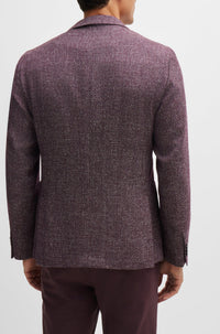 Veste de costume Hanry en laine - Open Red
