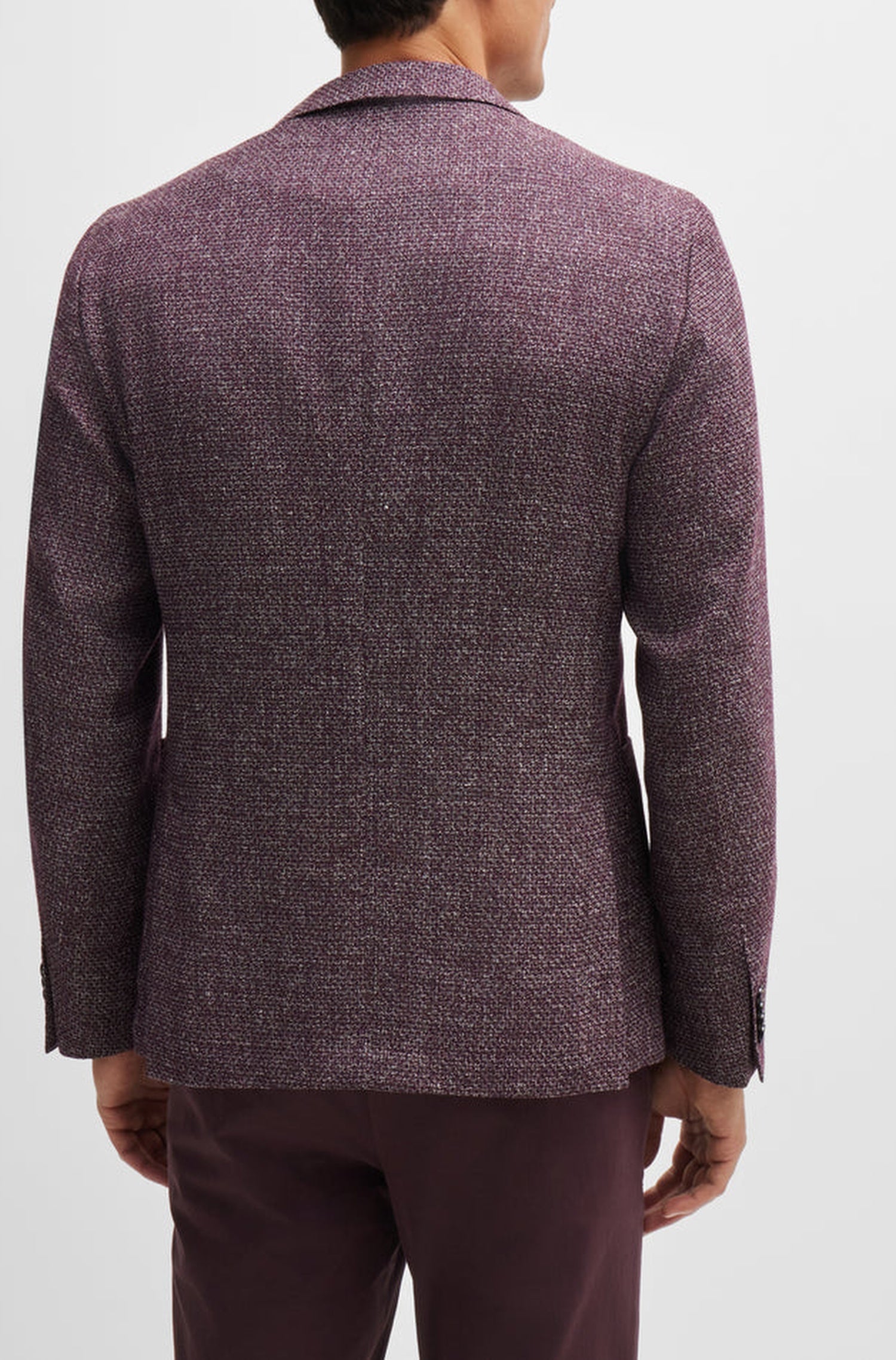 Veste de costume Hanry en laine - Open Red