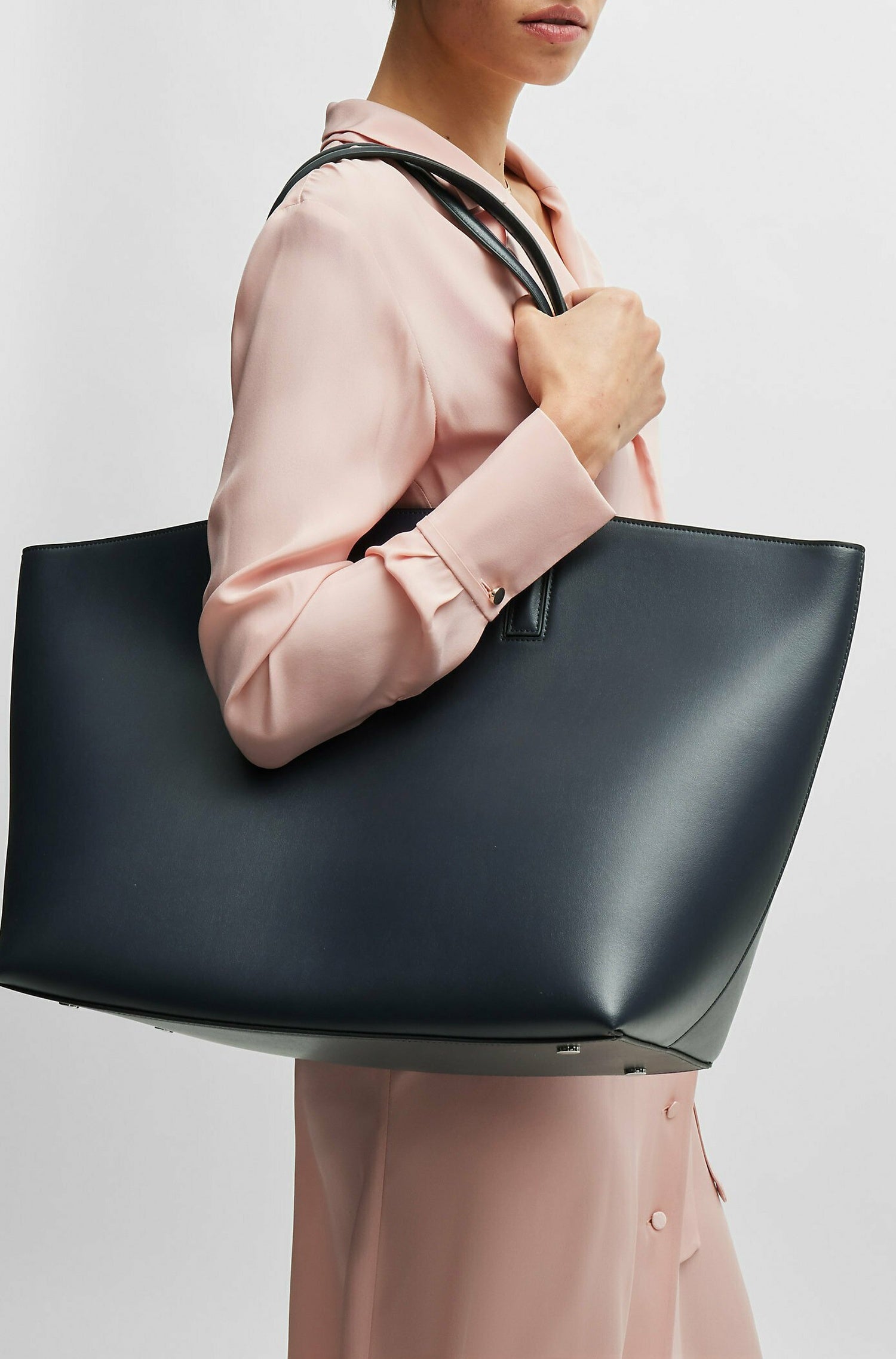 Robe Dicrasa en soie - Light & Pastel Pink