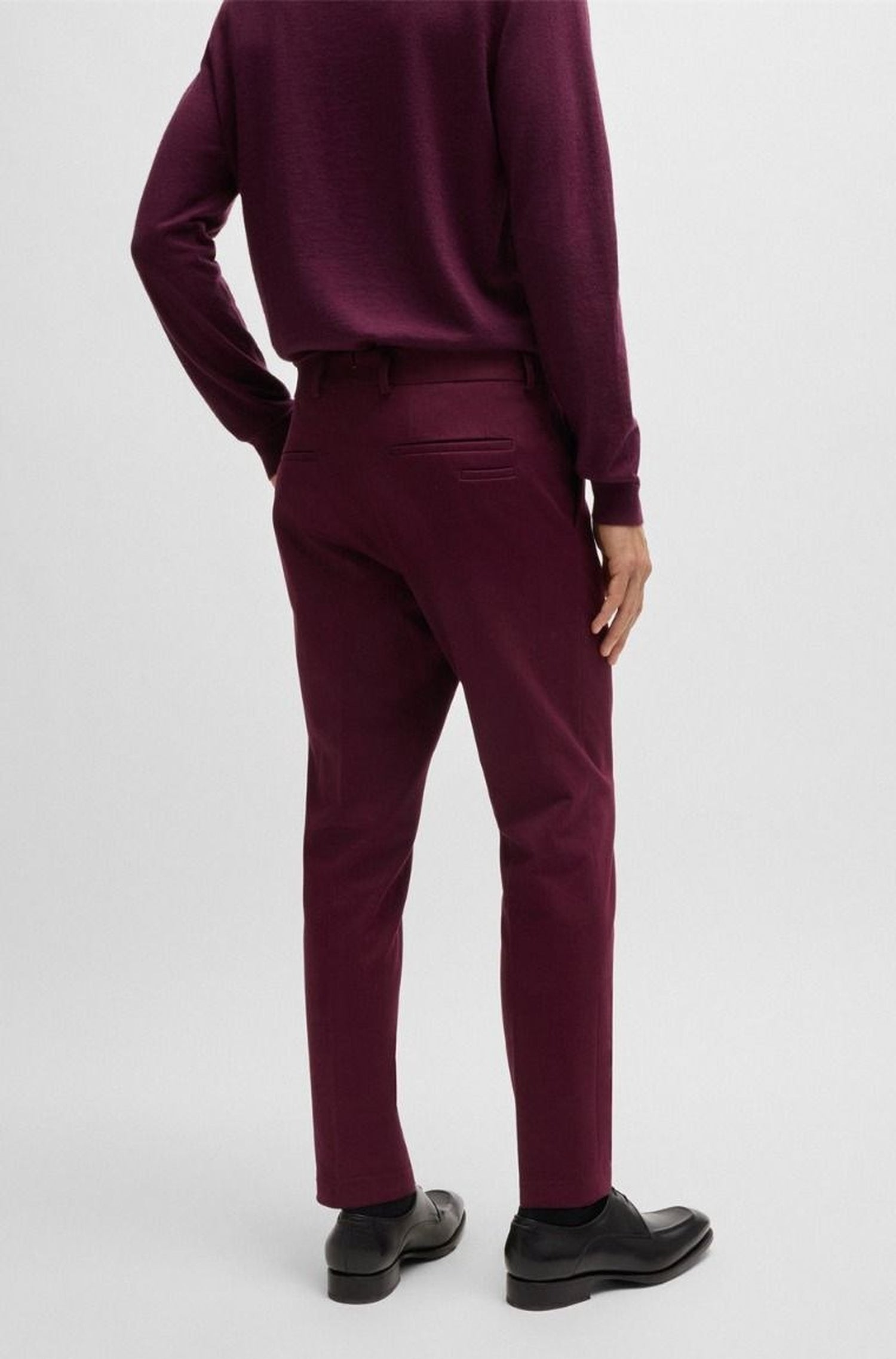 Kaiton Trousers - Dark Purple