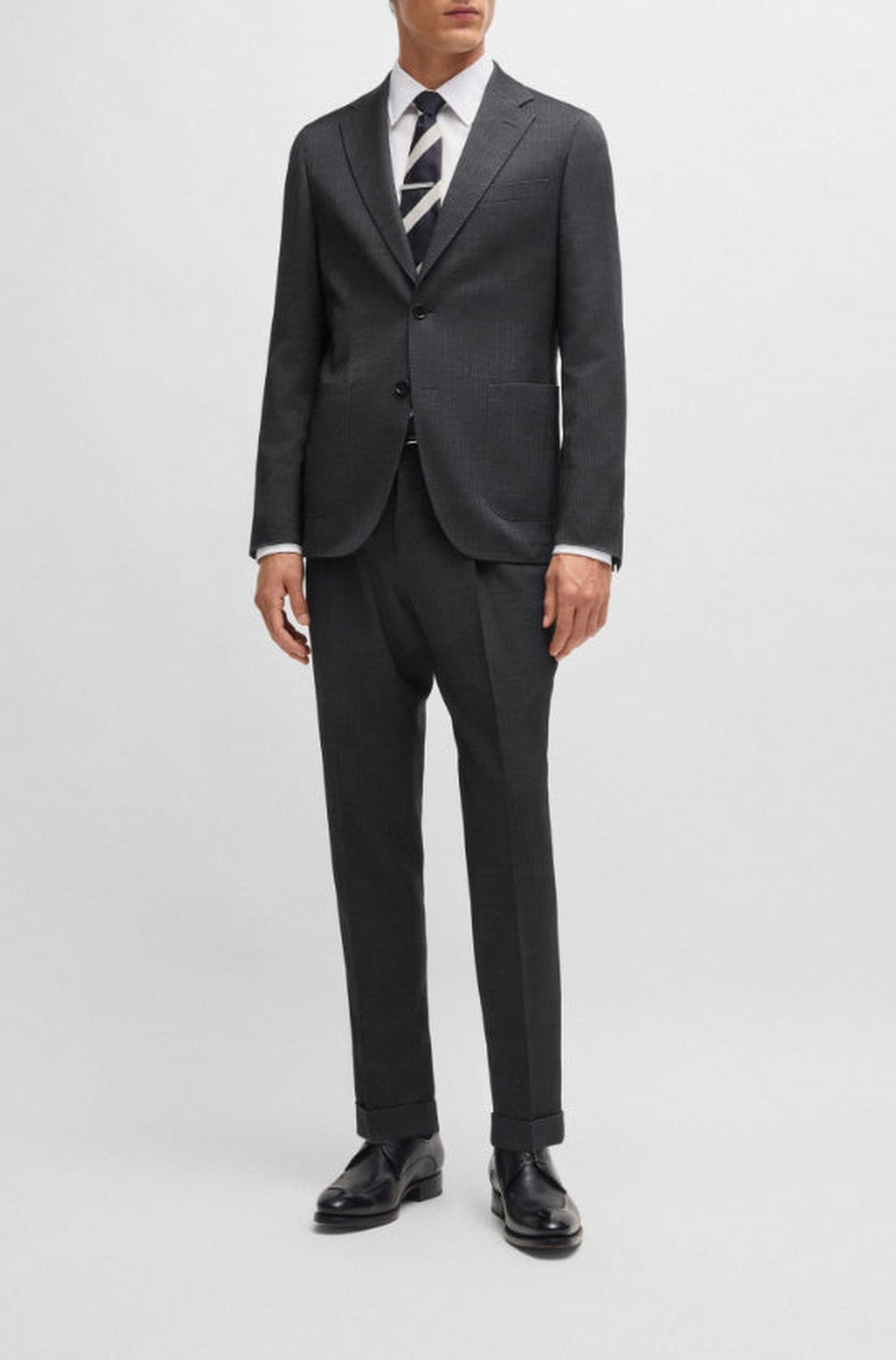 Costume Heston en laine - Black