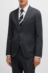 Costume Heston en laine - Black