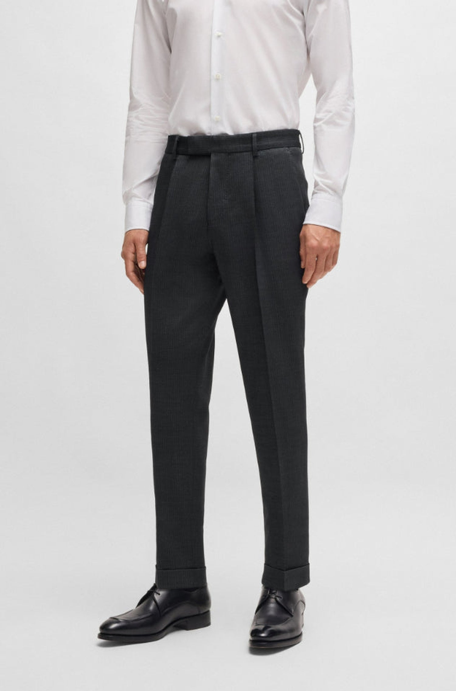 Costume Heston en laine - Black