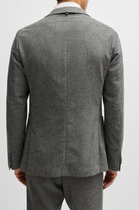 Veste de costume Hanry en laine - Silver