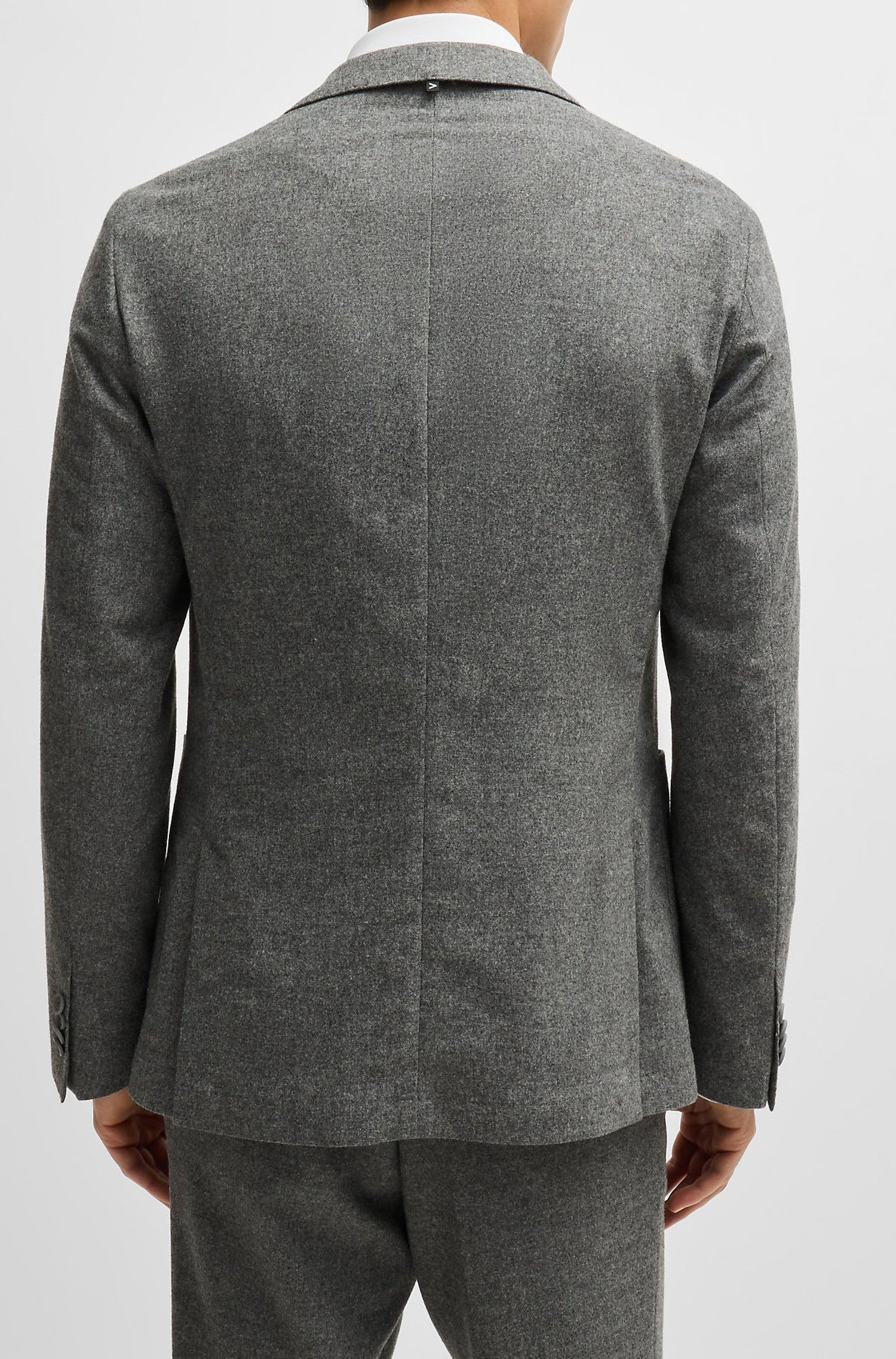 Veste de costume Hanry en laine - Silver