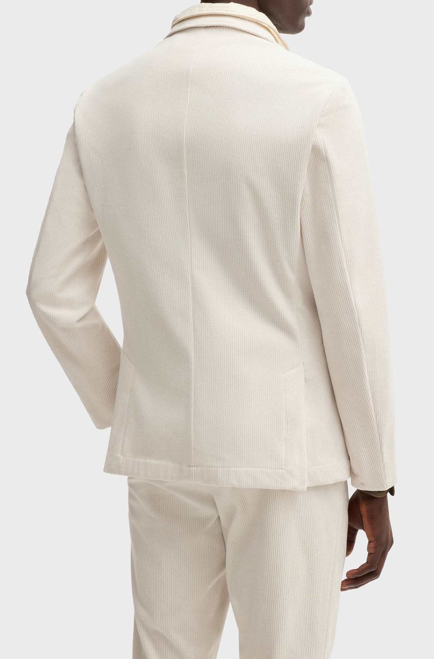 Blazer Hanry avec plastron matelassé - Open White