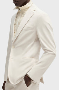 Blazer Hanry avec plastron matelassé - Open White