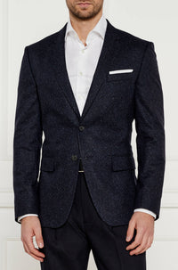 Veste de costume Hutson en laine - Dark Blue