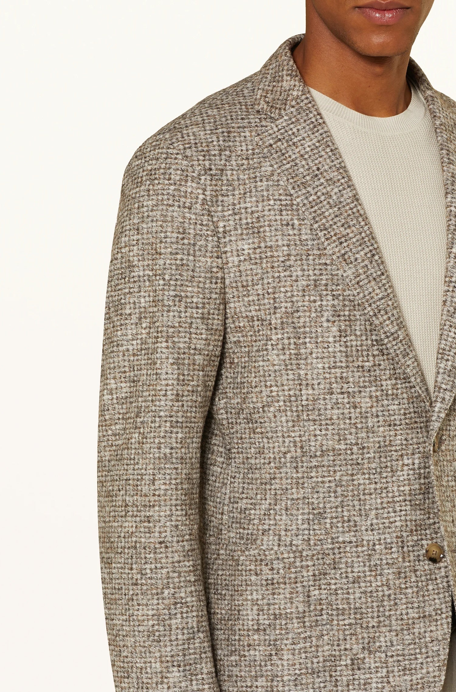 Blazer Hanry en laine mélangée - Open White