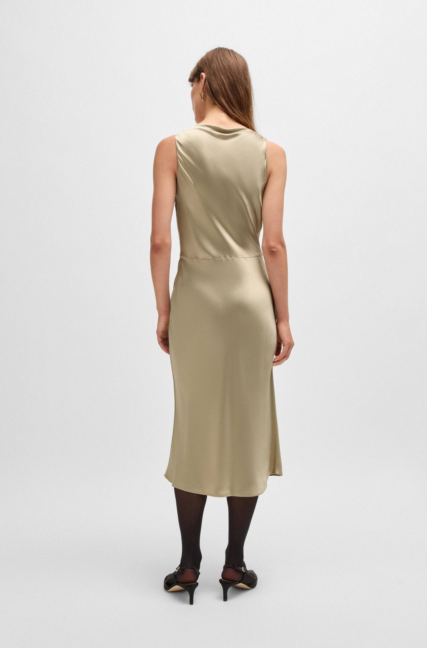 Robe de soirée Dawida - Open Beige