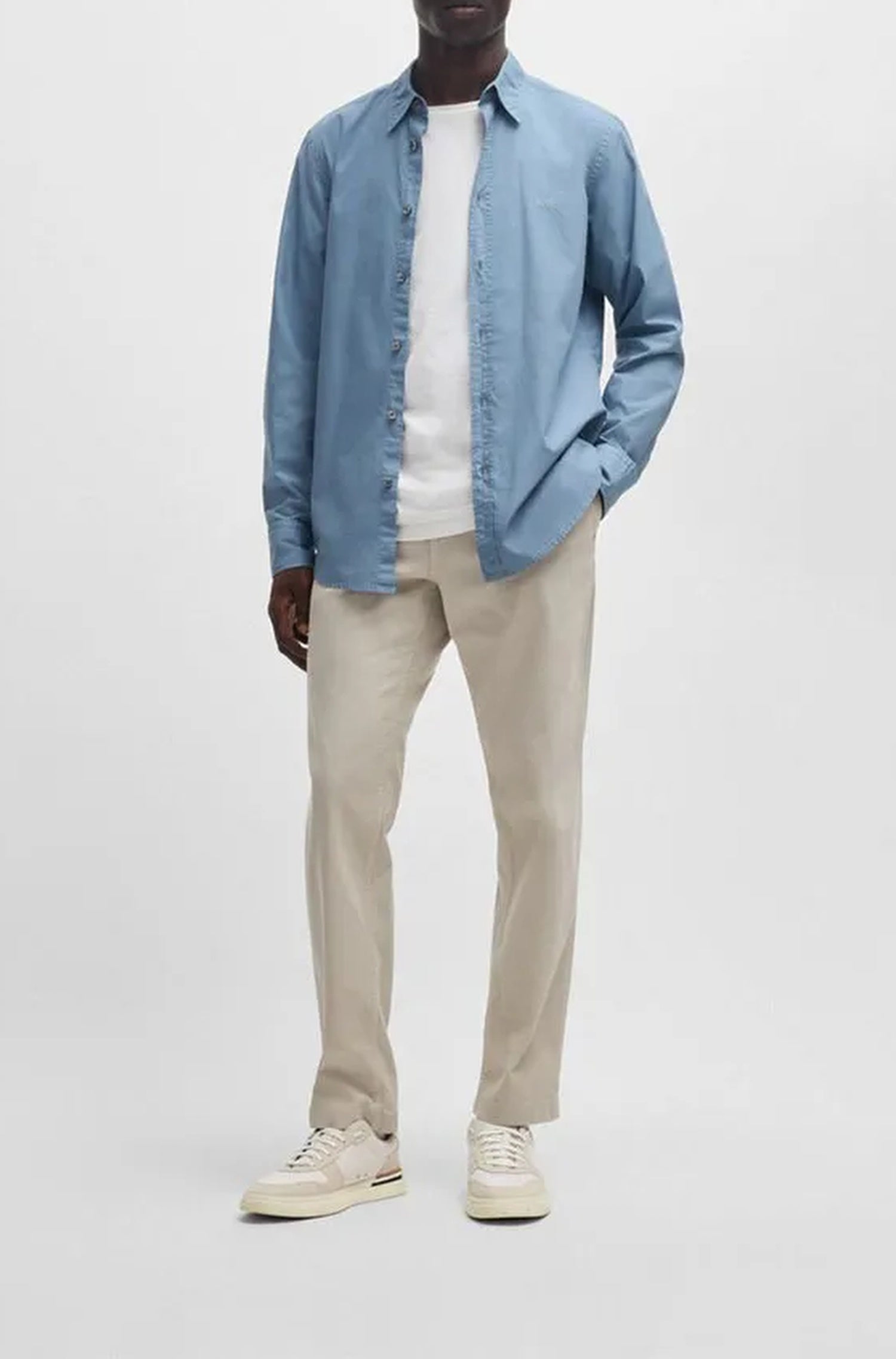 Pantalon Chino pleated - Light Beige