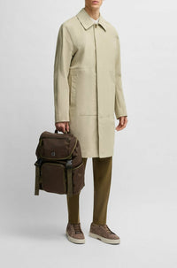 Manteau à col tailleur - Light Beige