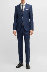 Costume deux pièces Huge en laine - Dark Blue