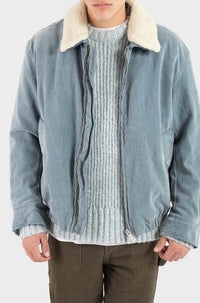 Veste Limar à zip - Light & Pastel Blue
