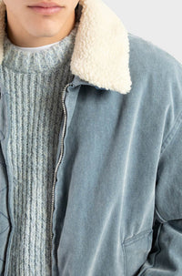 Veste Limar à zip - Light & Pastel Blue