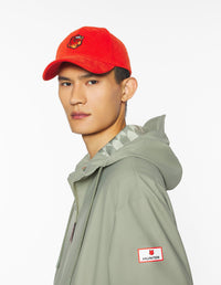 Maison Kitsuné X Hunter Fox Head Cap - Burnt Orange