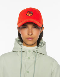 Maison Kitsuné X Hunter Fox Head Cap - Burnt Orange