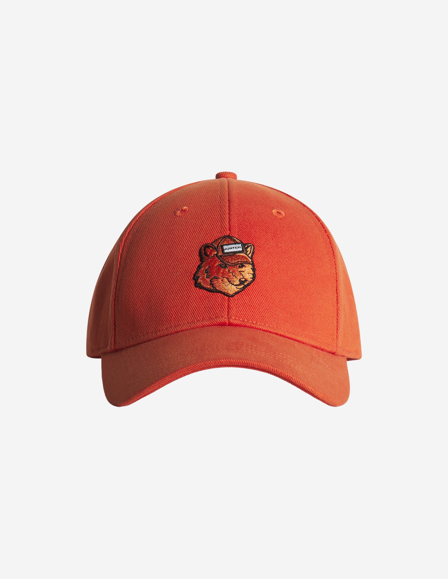 Maison Kitsuné X Hunter Fox Head Cap - Burnt Orange