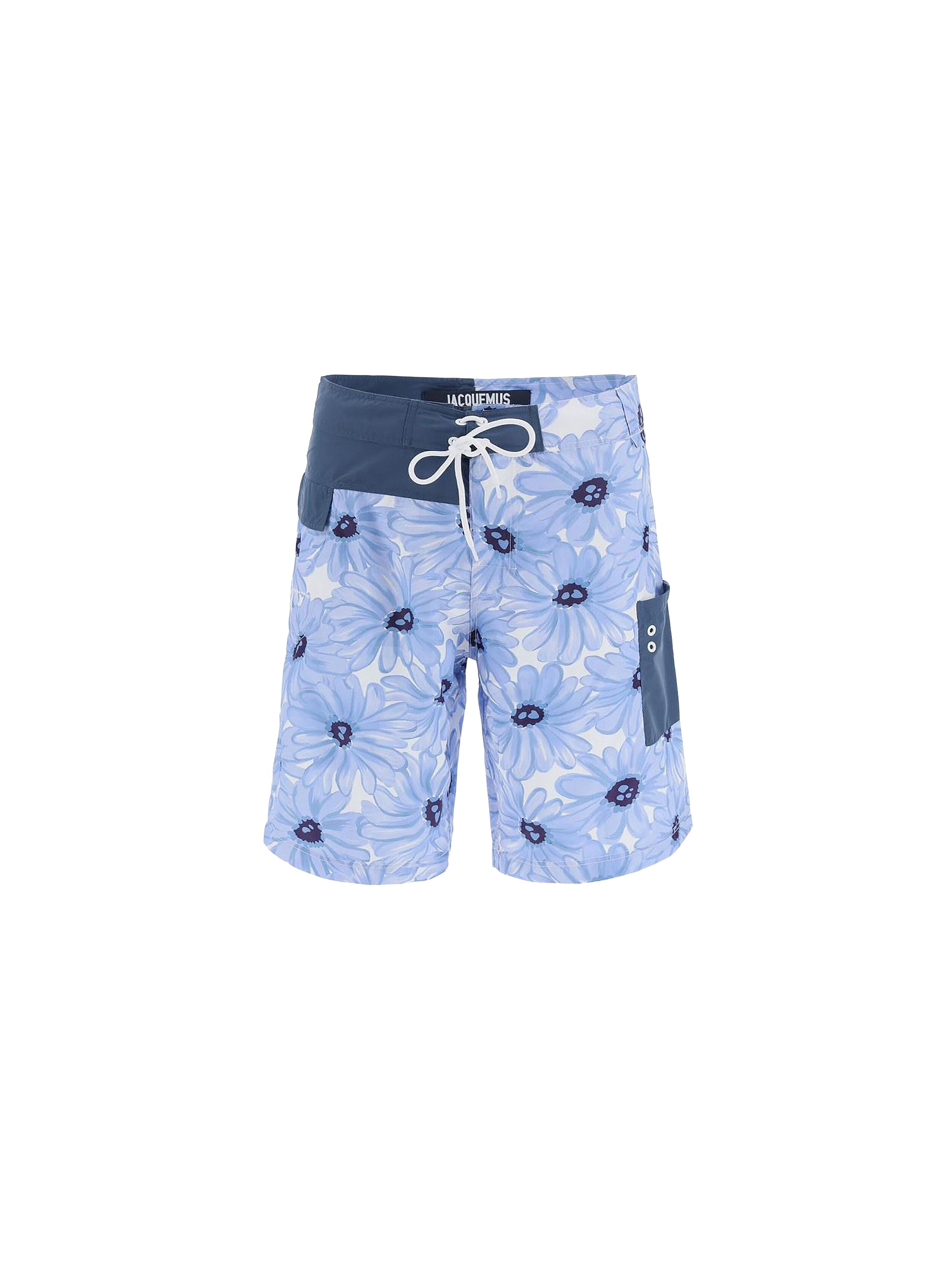 Short de bain Surfeur - Blue Flowers