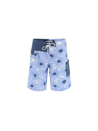 PRINT BLUE FLOWERS LE MAILLOT SURFEUR