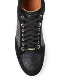 Sneakers basses Miami en cuir - Black Intense