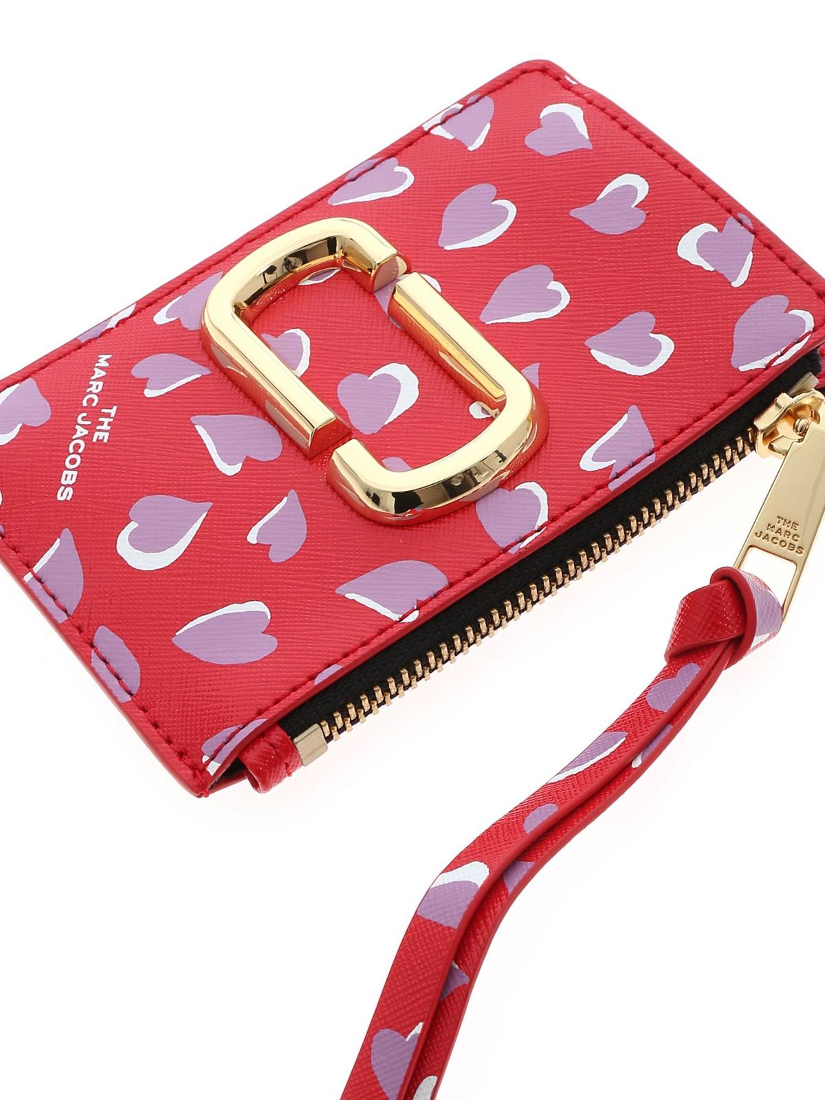Mini portefeuille Compact - Geranium Pink Multicolor