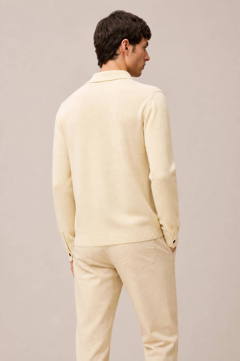 BUTTER MIX STITCHES KNIT CARDIGAN
