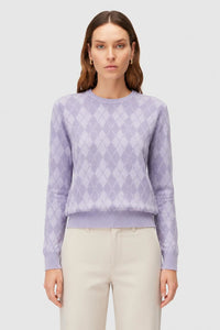IRIS ARGYLE REGULAR CREWNECK
