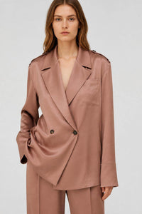 MAUVE JACKET BLOUSE