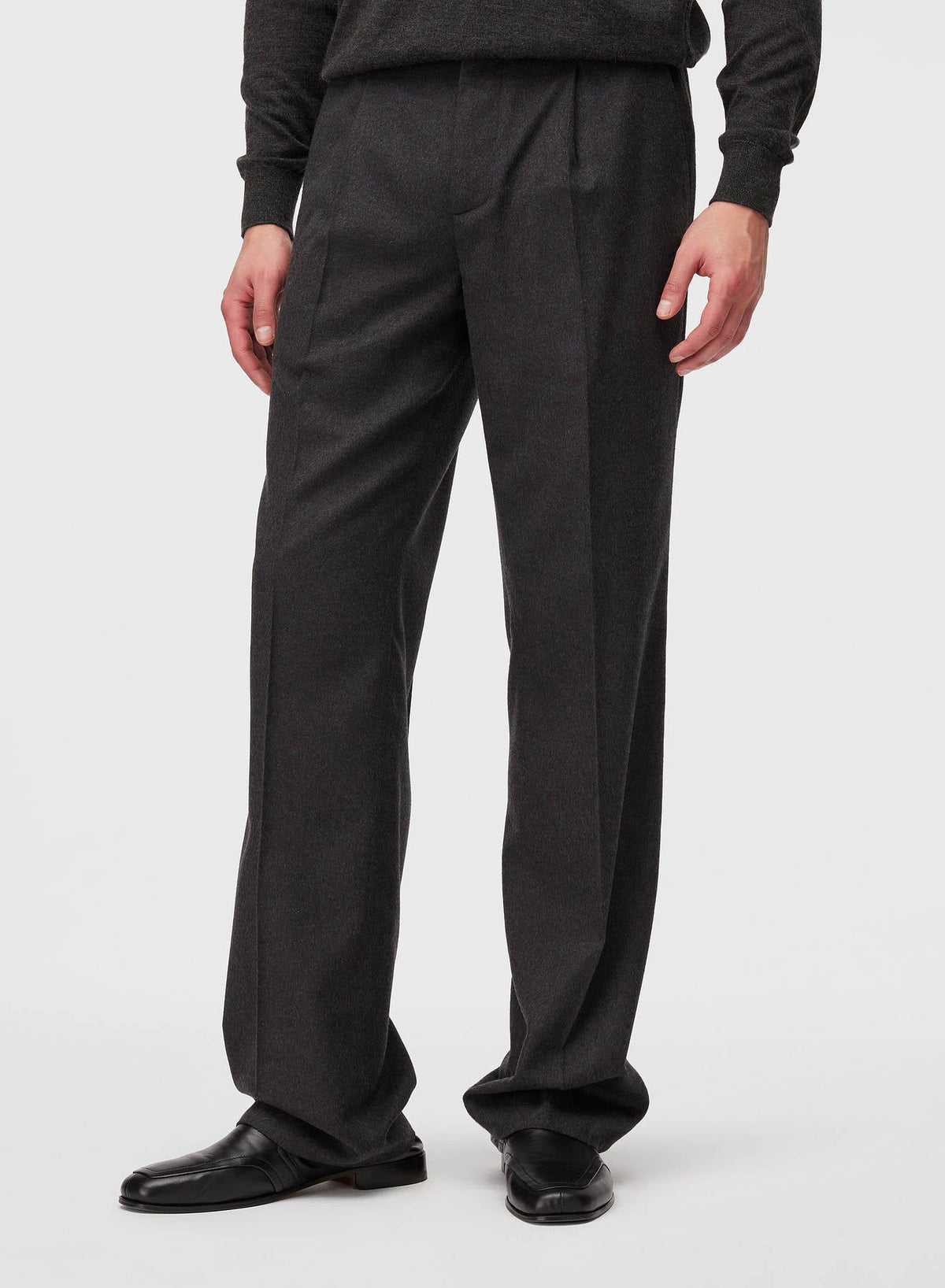 ANTHRACITE RELAXED PANTS