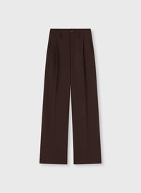 CHOCOLATE HERITAGE PANTS IN WOOL
