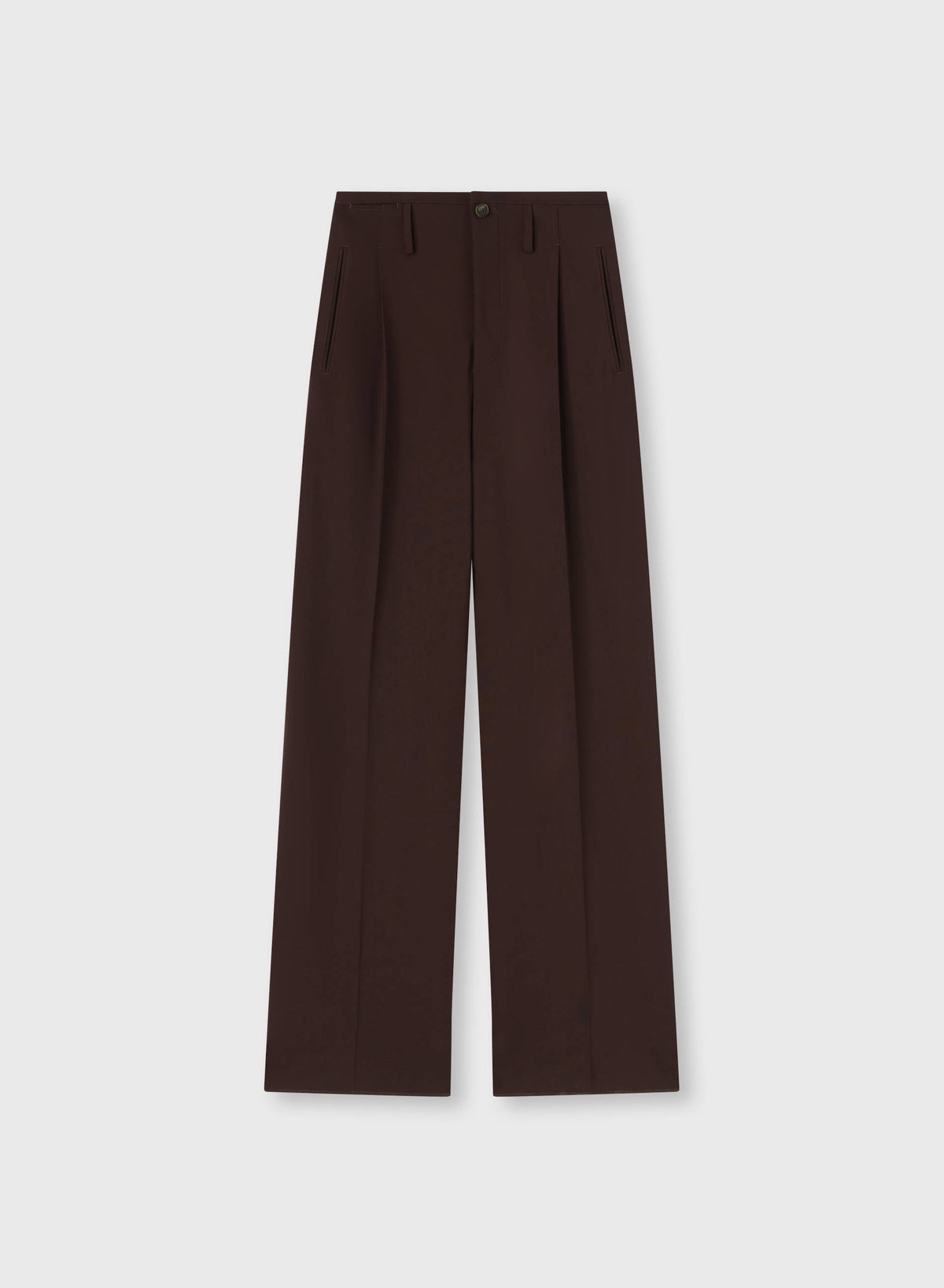 CHOCOLATE HERITAGE PANTS IN WOOL