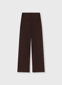 CHOCOLATE HERITAGE PANTS IN WOOL