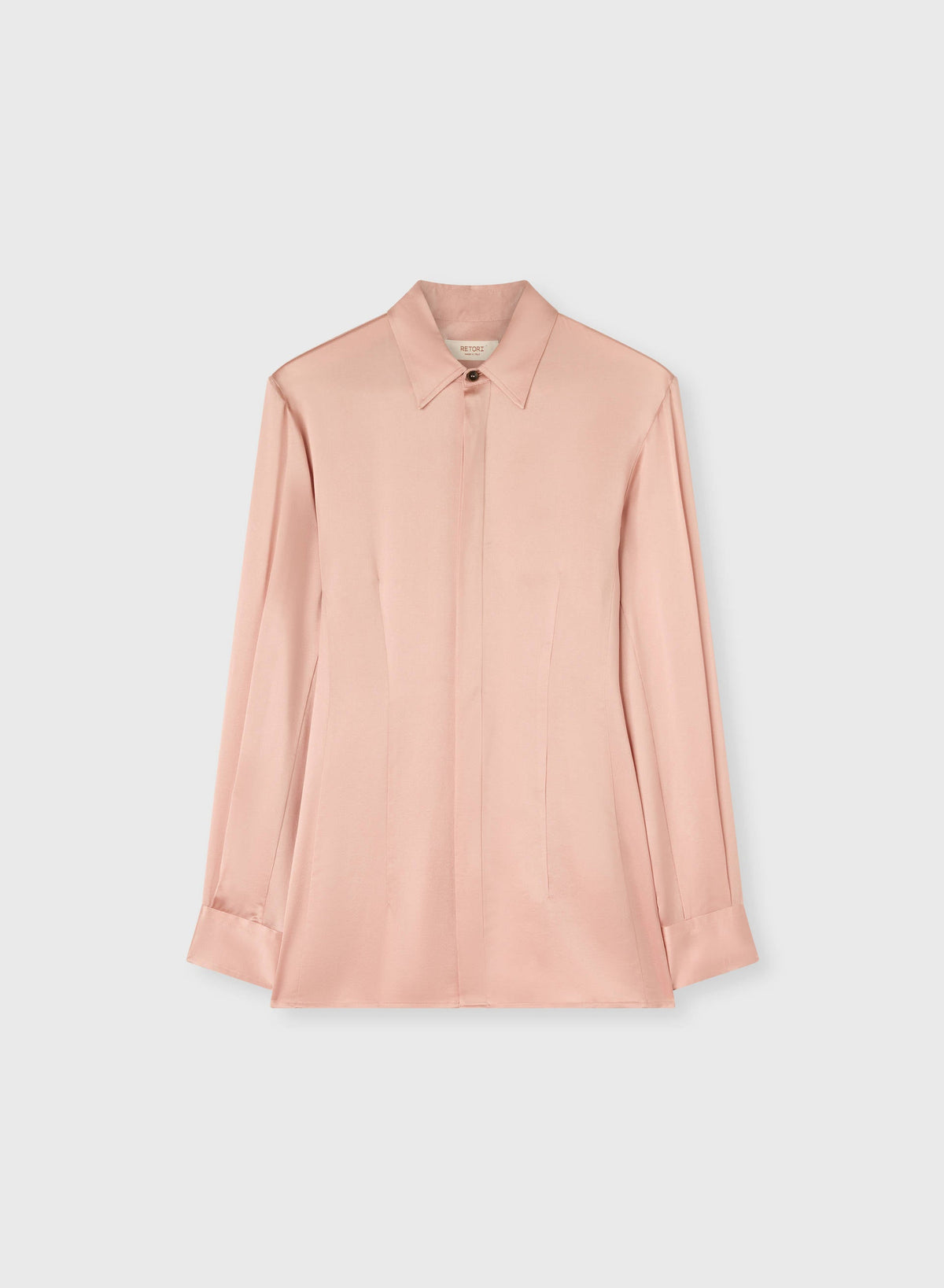 PALE ROSE TIGHT FIT SHIRT