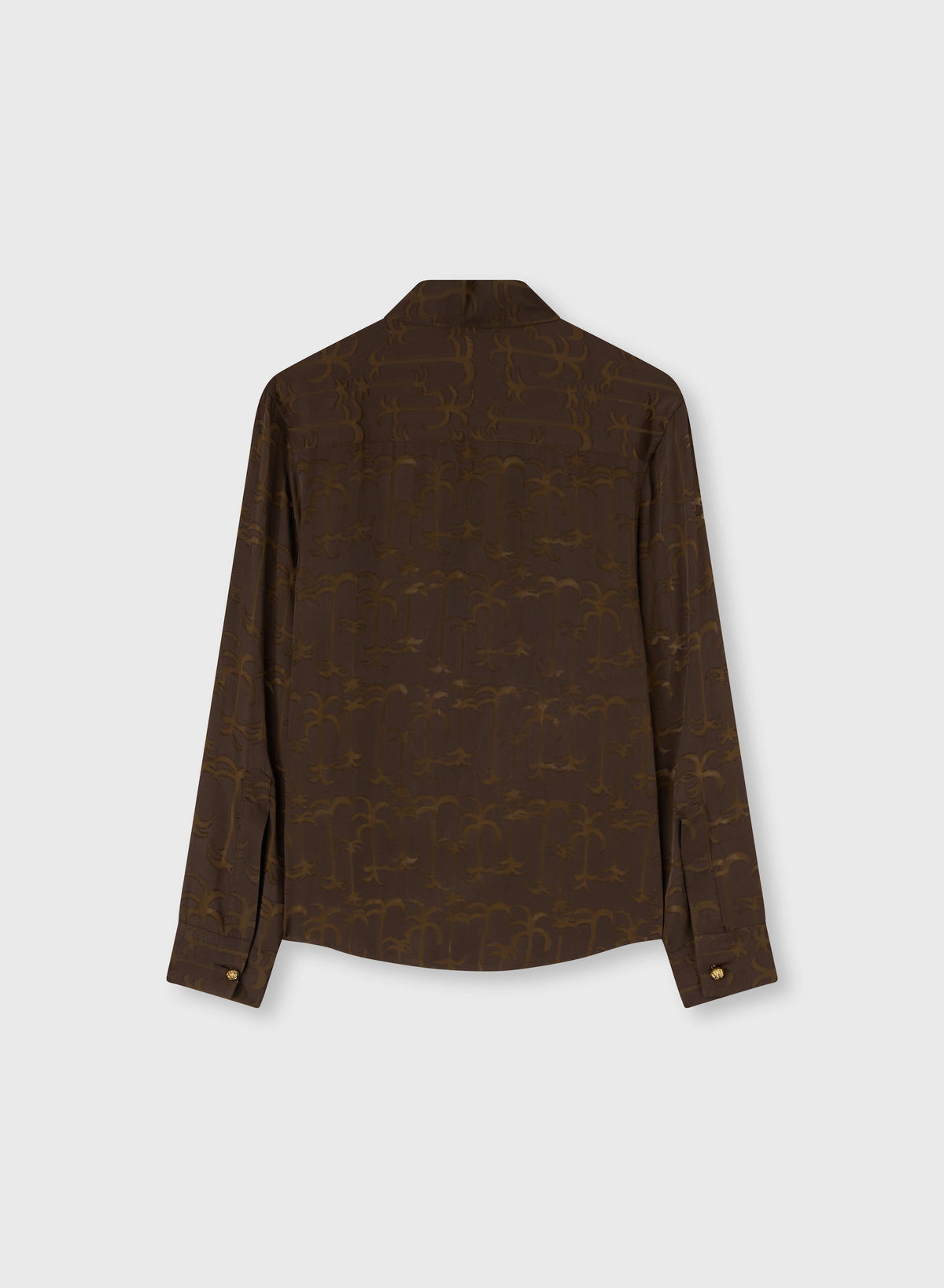 CHOCOLATE REGULAR FIT SHIRT (NR)