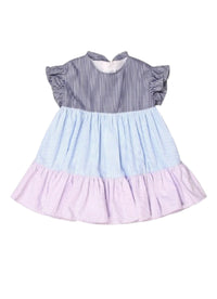 vestito manica corta in tre colori