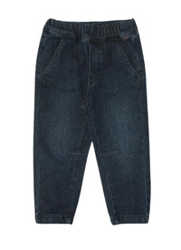 Jeans in denim blu scuro