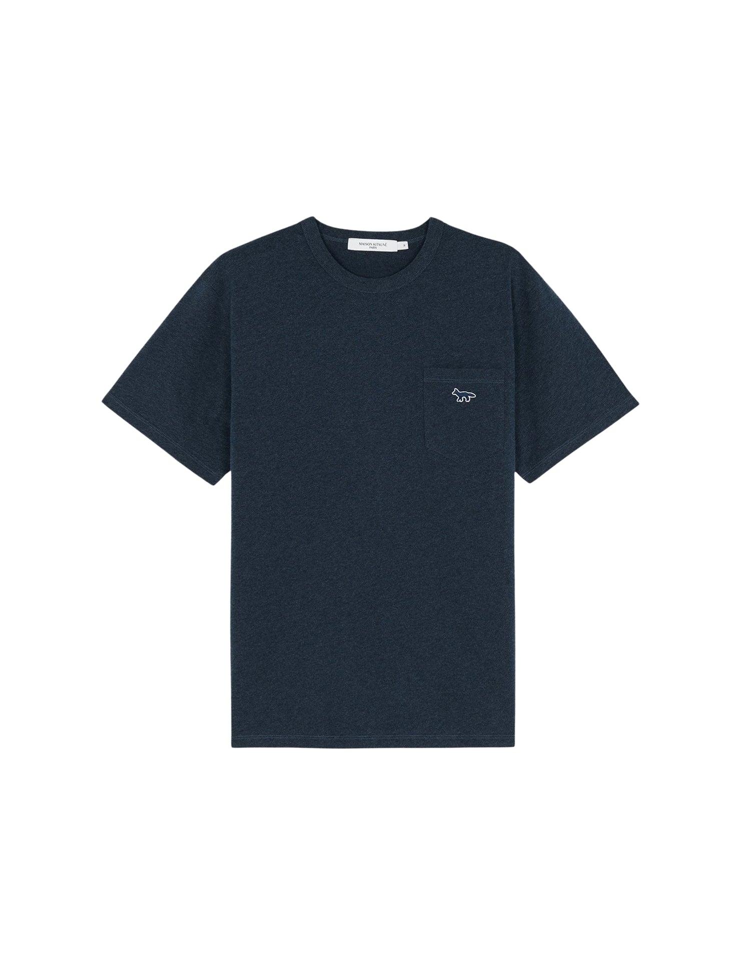 T-shirt avec écusson - Navy Melange