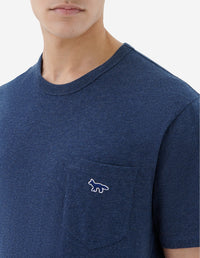 T-shirt avec écusson - Navy Melange