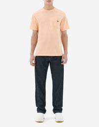 T-shirt avec écusson - Peach