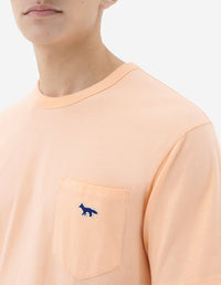 T-shirt avec écusson - Peach