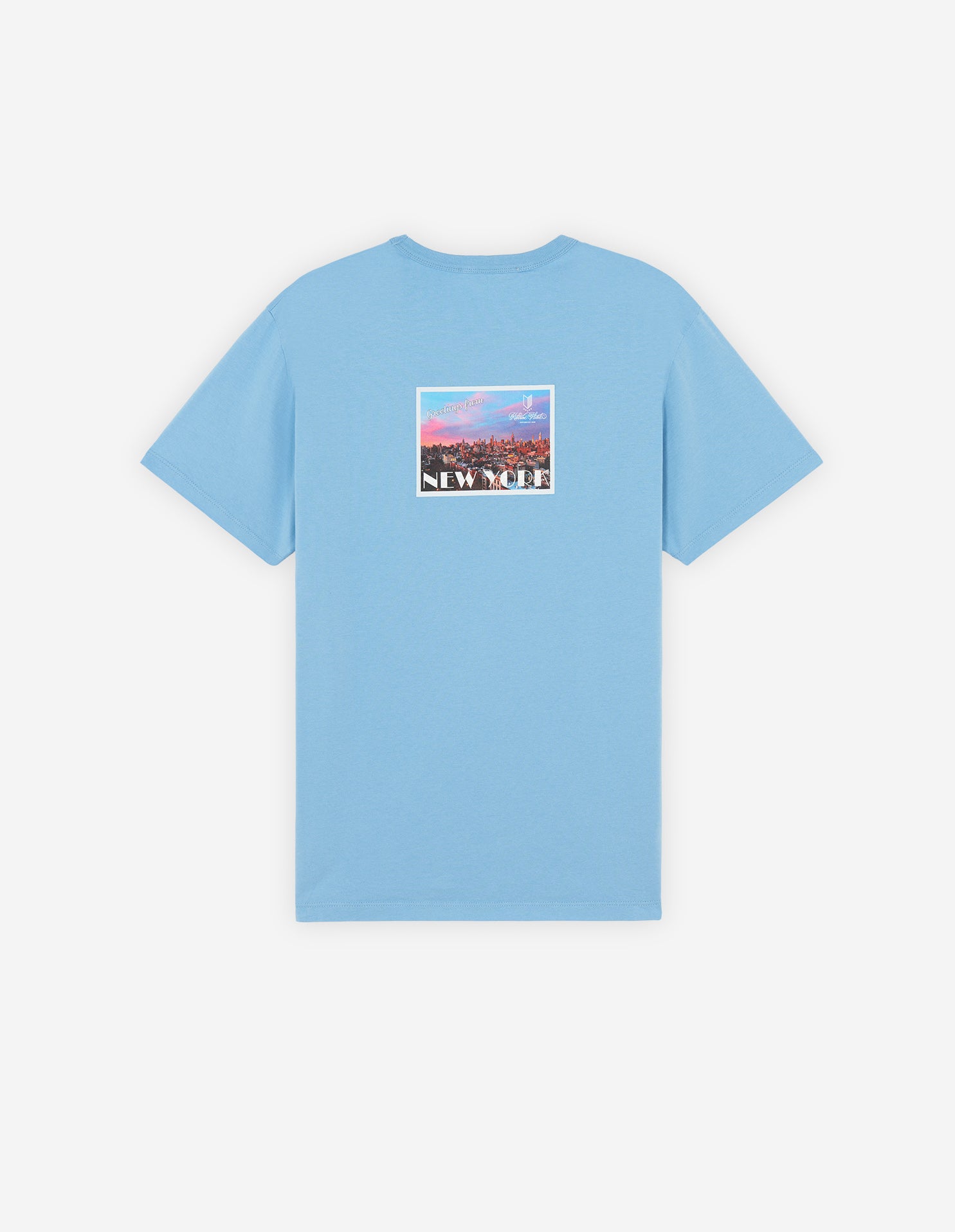 T-shirt Maison Kitsuné x Olympia Le-Tan - Baby Blue
