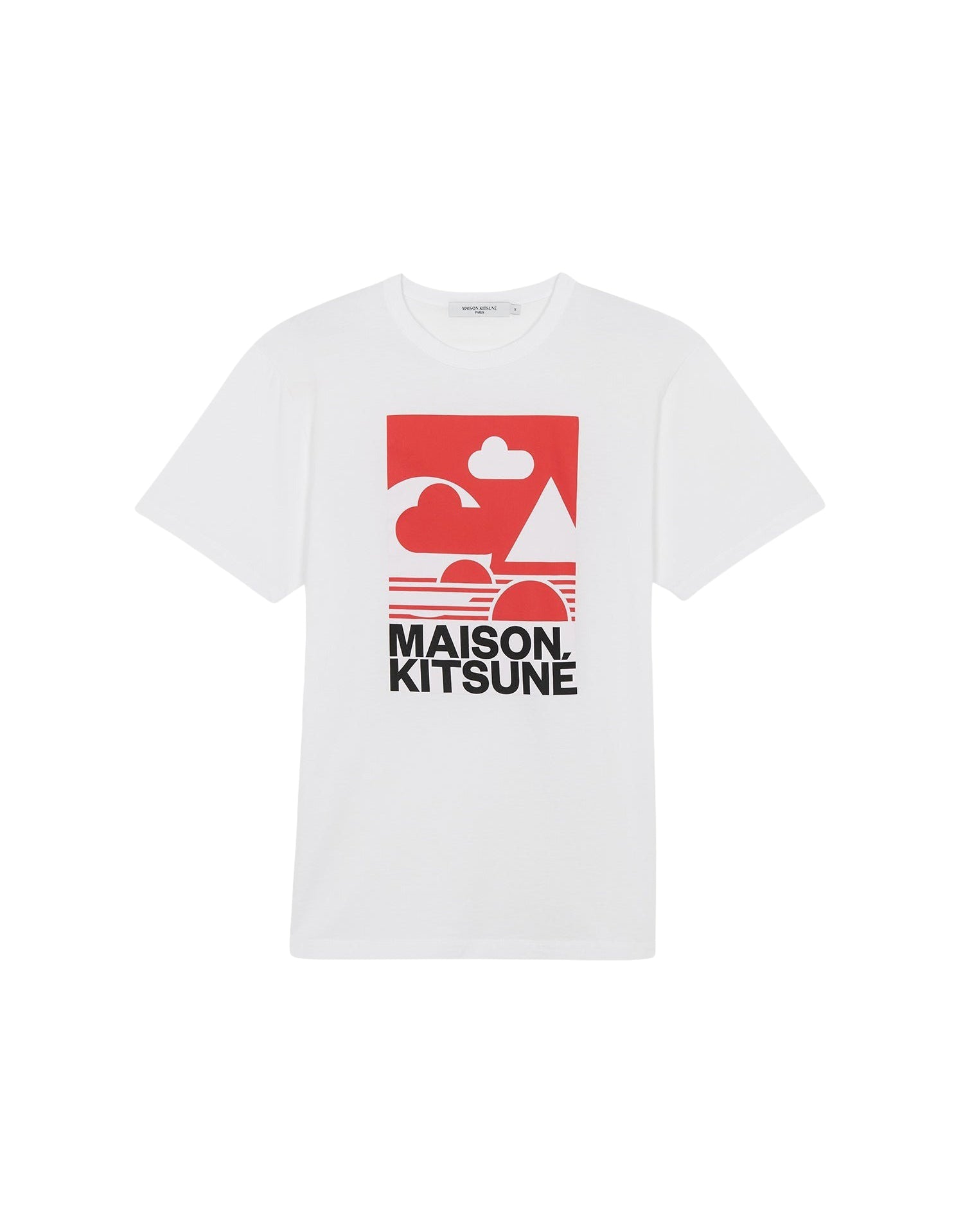 T-shirt Maison Kitsuné x Anthony Burill - White