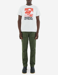 T-shirt Maison Kitsuné x Anthony Burill - White