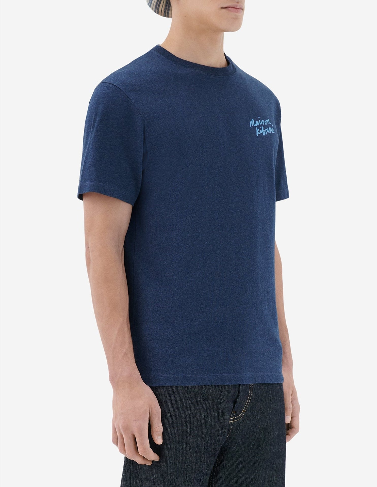 T-shirt avec impression - Navy Melange
