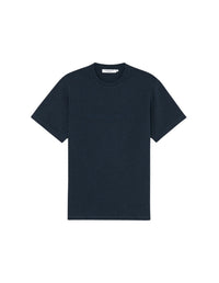 T-shirt avec broderie Maison Kitsuné - Navy Melange
