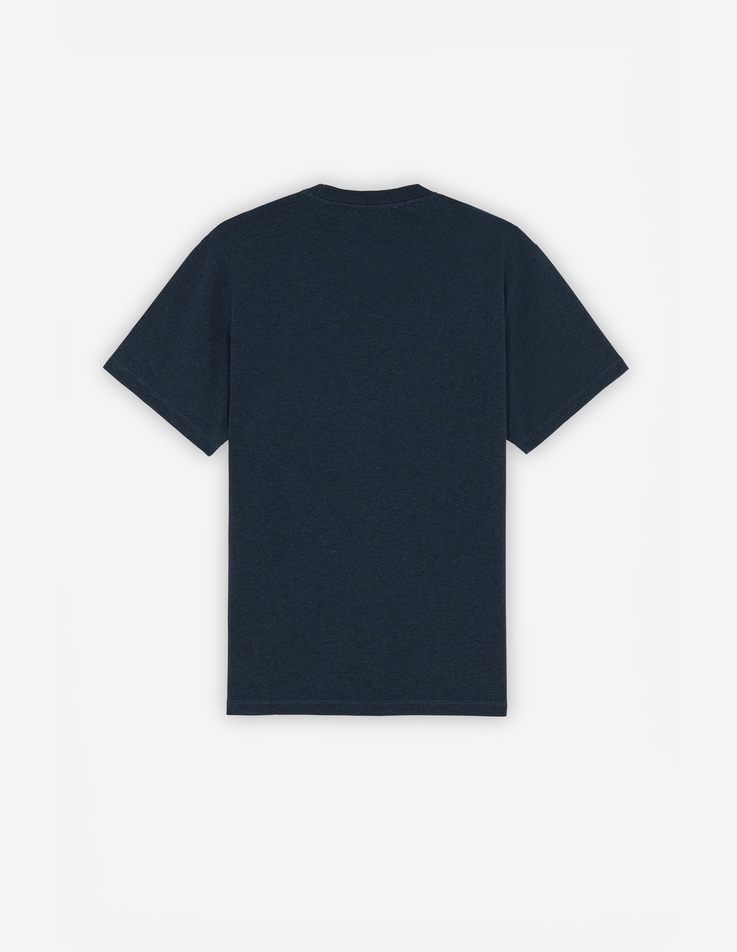 T-shirt avec broderie Maison Kitsuné - Navy Melange